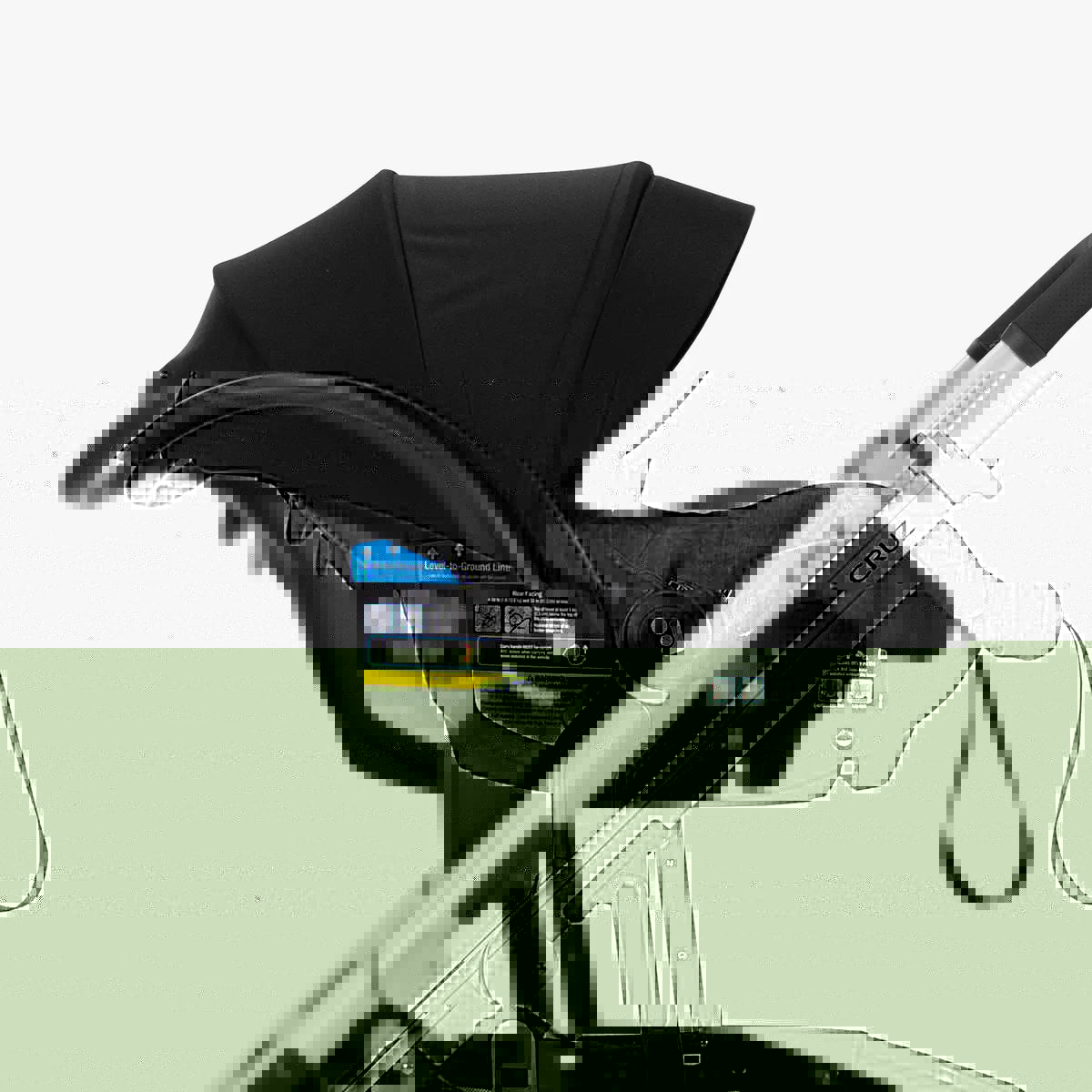 Infant Car Seat Adapter for Maxi-Cosi, Nuna, Cybex